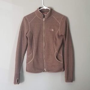 The North Face Full Zip Sweater Brown